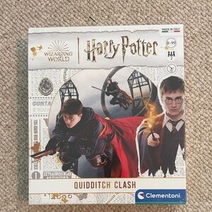 Harry Potter Quidditch Clash Board Game by Clementoni - Red, Black, Gold